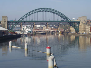 Newcastle quayside