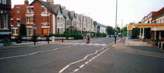 Osborne Road (Acorn Road to right)